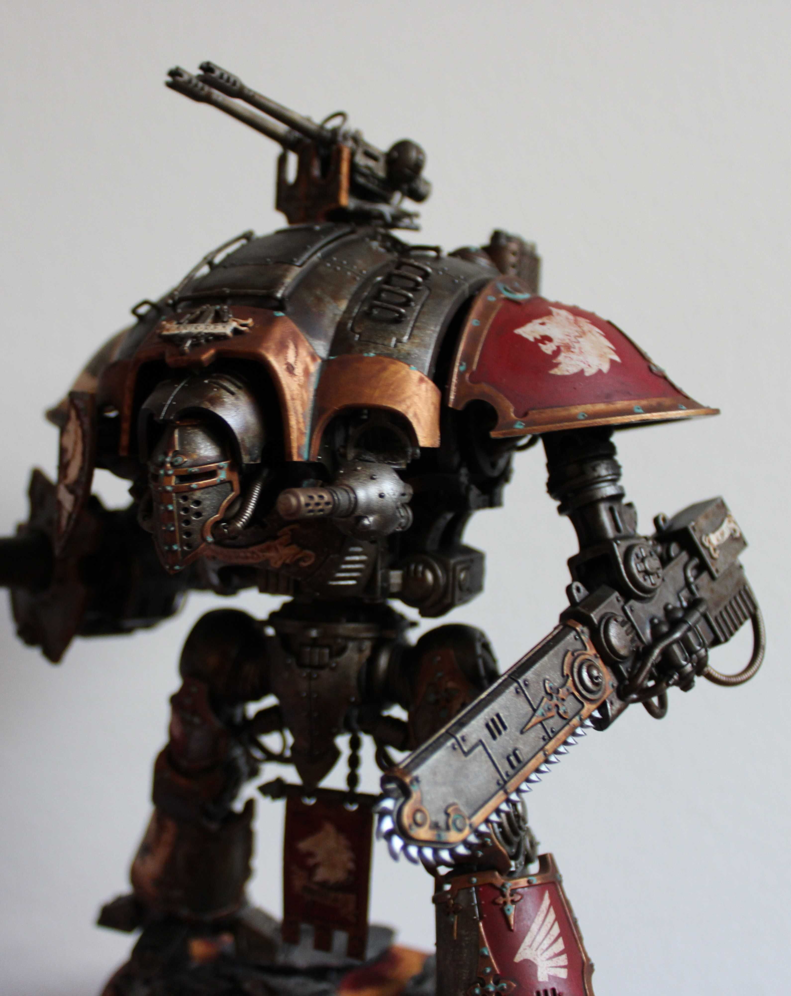 GW Warhammer 40K Imperial Knight Canis Rex - fully magnetized