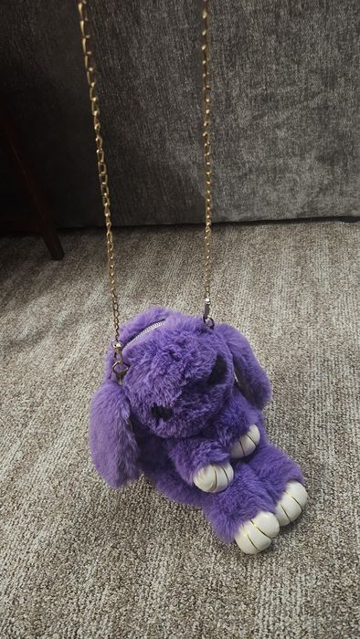 Рюкзак зайчик мягкий