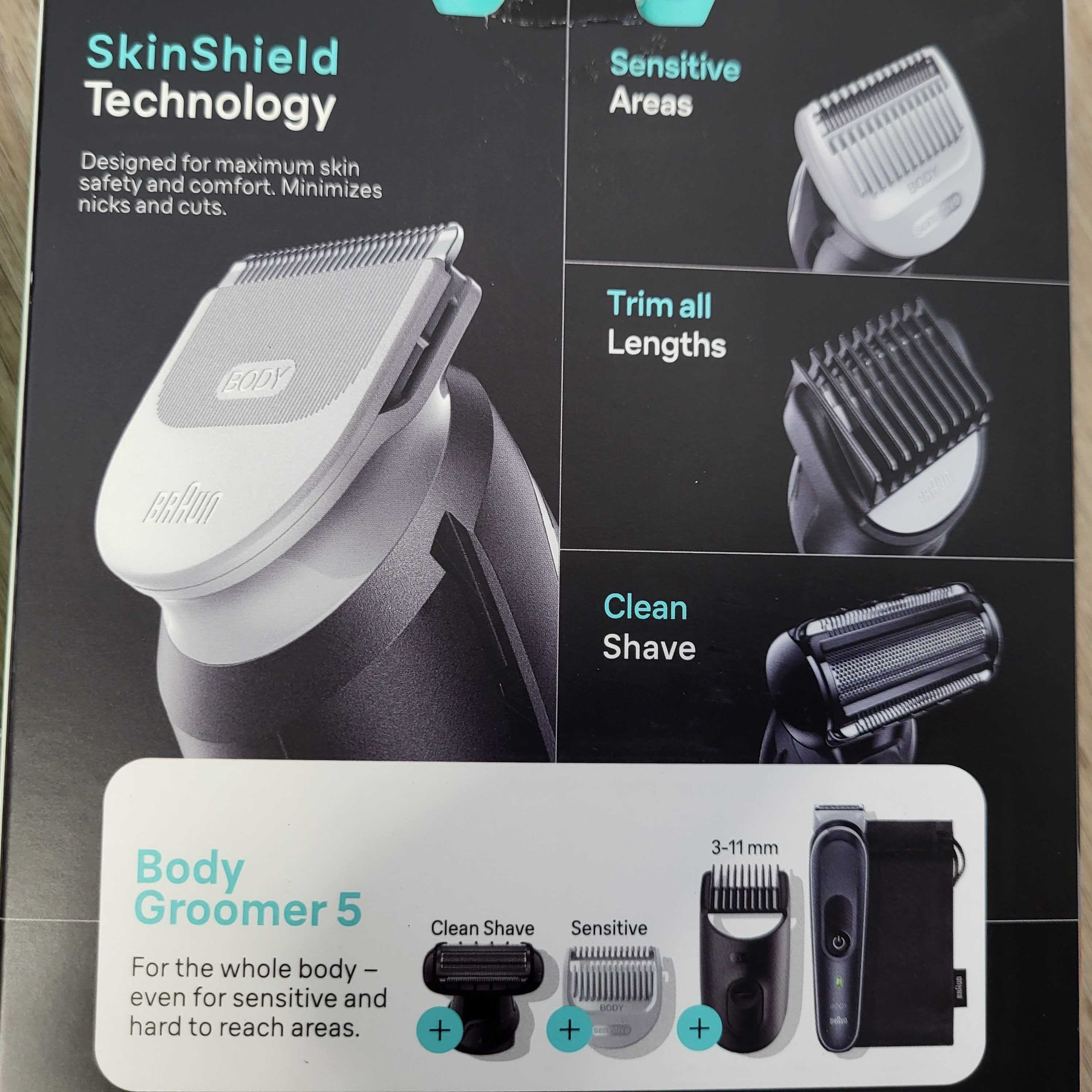 Maszynka do ciała Braun BodyGroomer Series 5 BG5370