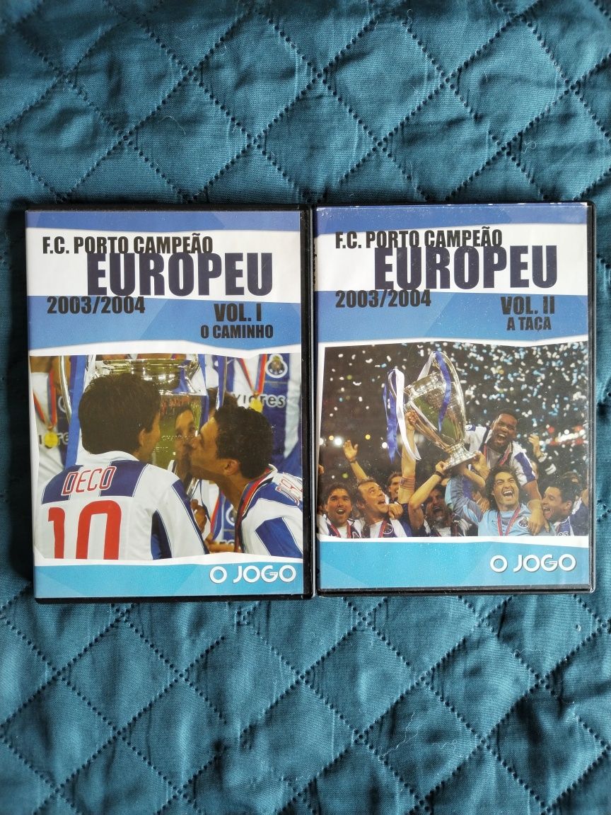 Porto campeão europeu 2003/2004 - dvds