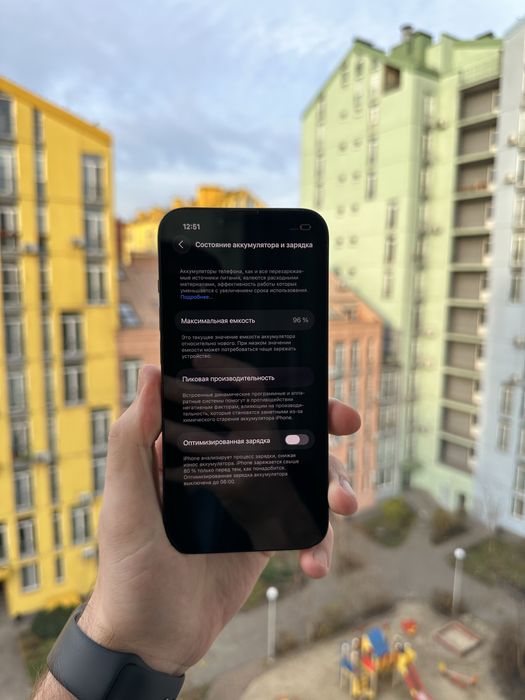 Физ Сим 96% Аккум Идеал iPhone 14 128Gb Midnight Айфон Black