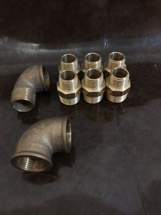 Nyple kolana viega brąz