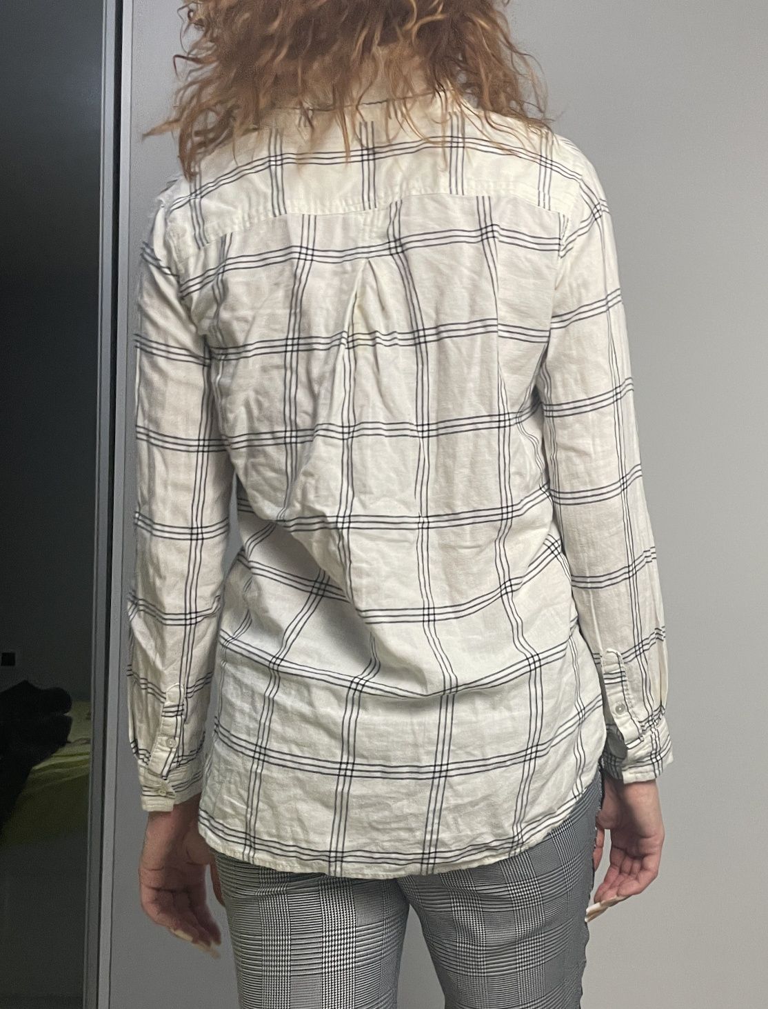 Koszula damska w krate rzm XS H&M
