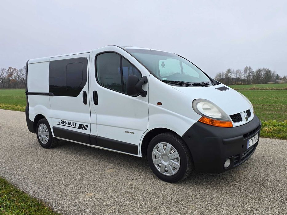 Renault Traffic 1,9 Dci 2003r ładny paka Hak 6 biegow