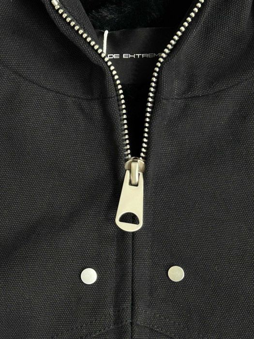 Бомбер чорний MA-1 з хутром аляска куртка курточка черная opium M L S