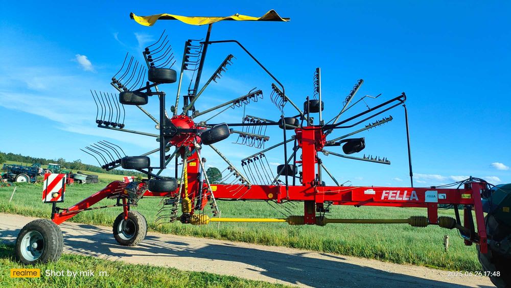 zgrabiarka fella ts 1402, pottinger