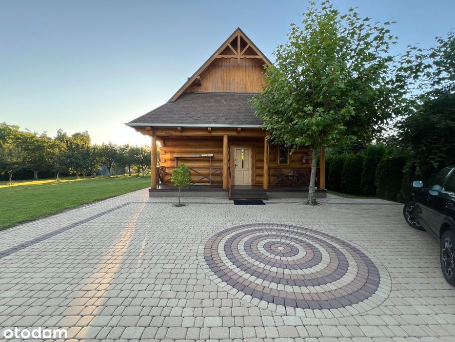 DOM z BALI , Styl Zakopiański , działka 36a , staw