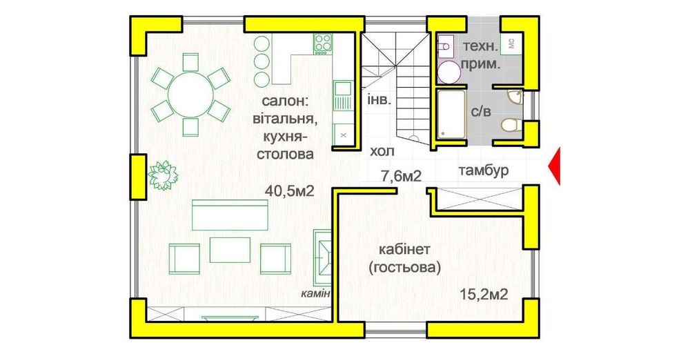 Коттедж 148 кв.м + ділянка 9,5 соток у с. Дмитрівка