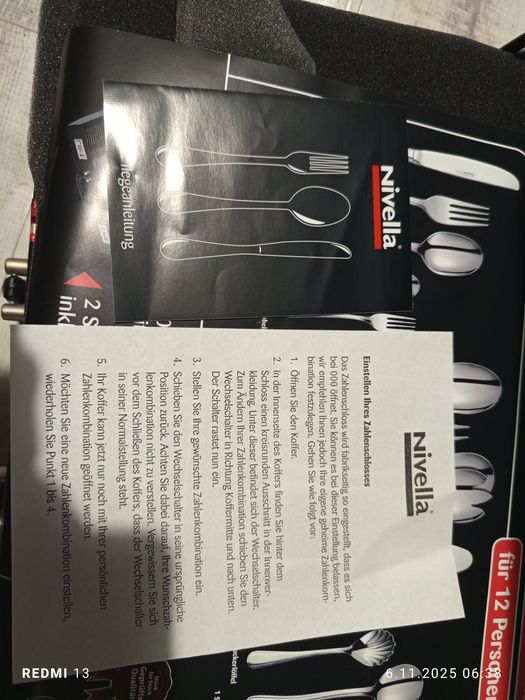 Zestaw sztućcow  Nivella