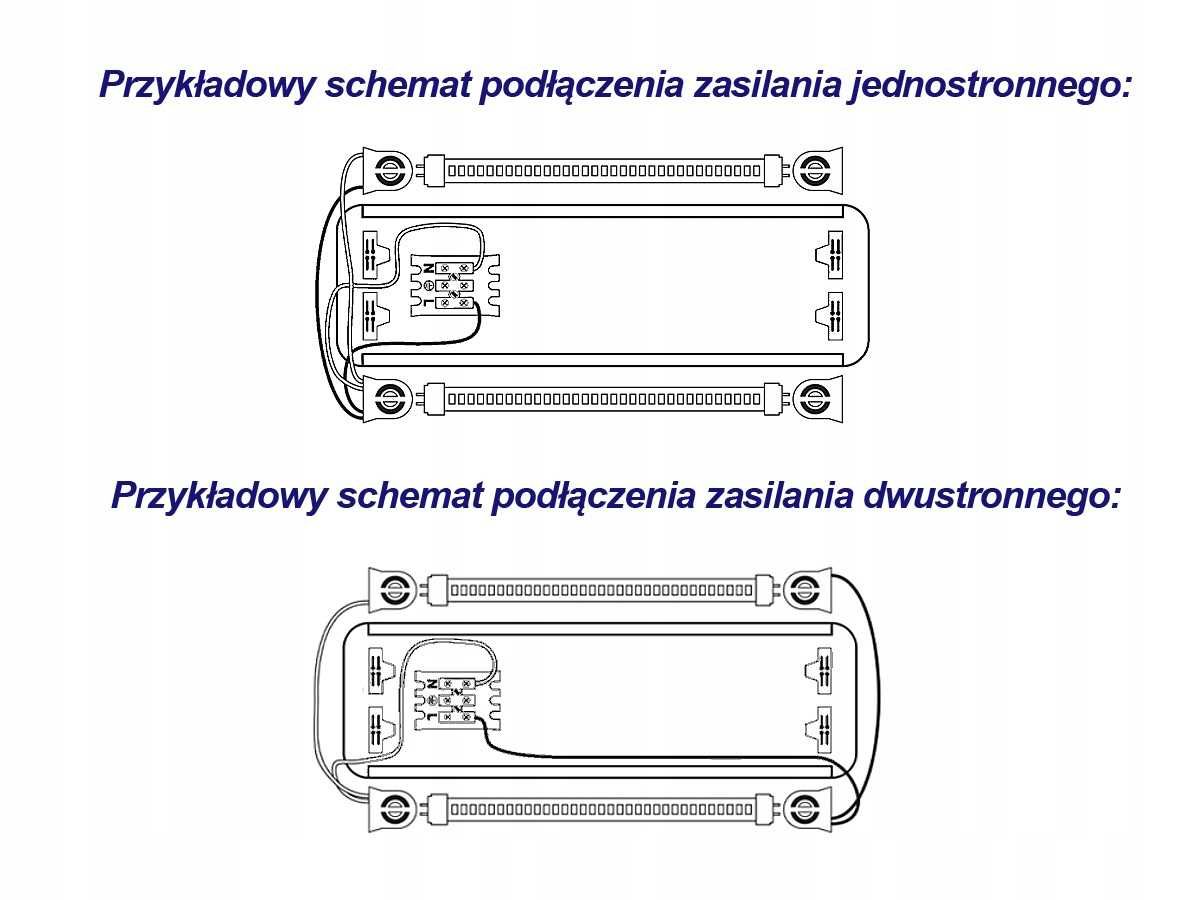 10x Jarzeniówka Świetlówka LED 120CM T8 3000K G13 Ciepła Przezroczysta