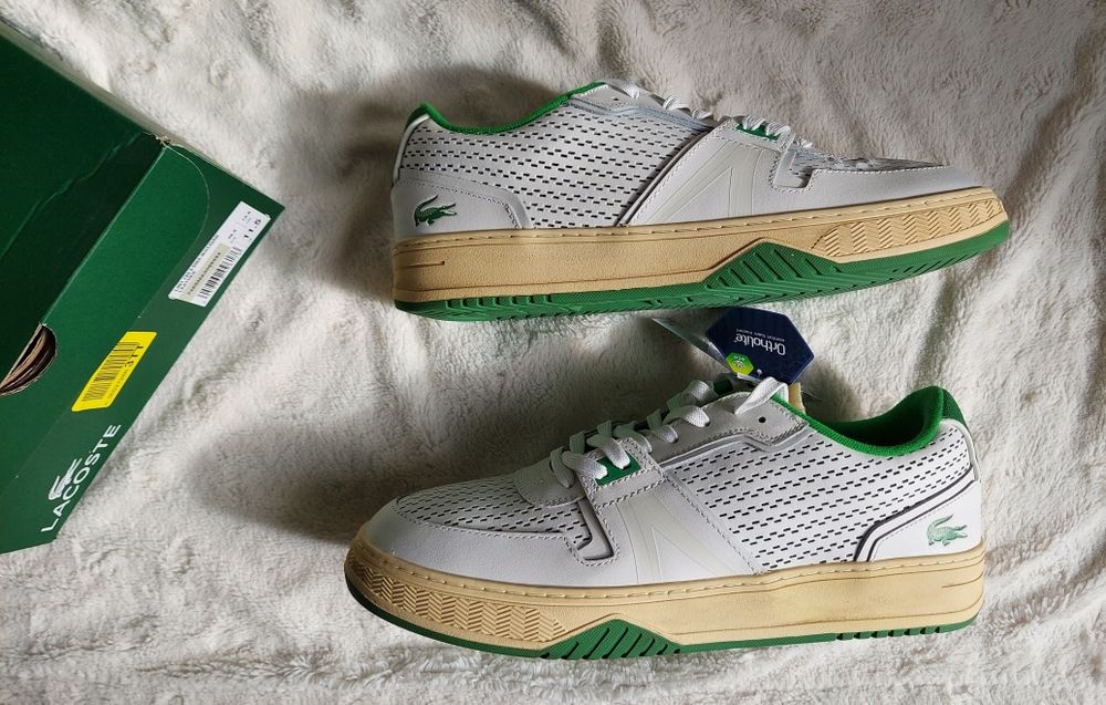 Buty Lacoste męskie sneakersy skórzane L001 rozm. 46.5