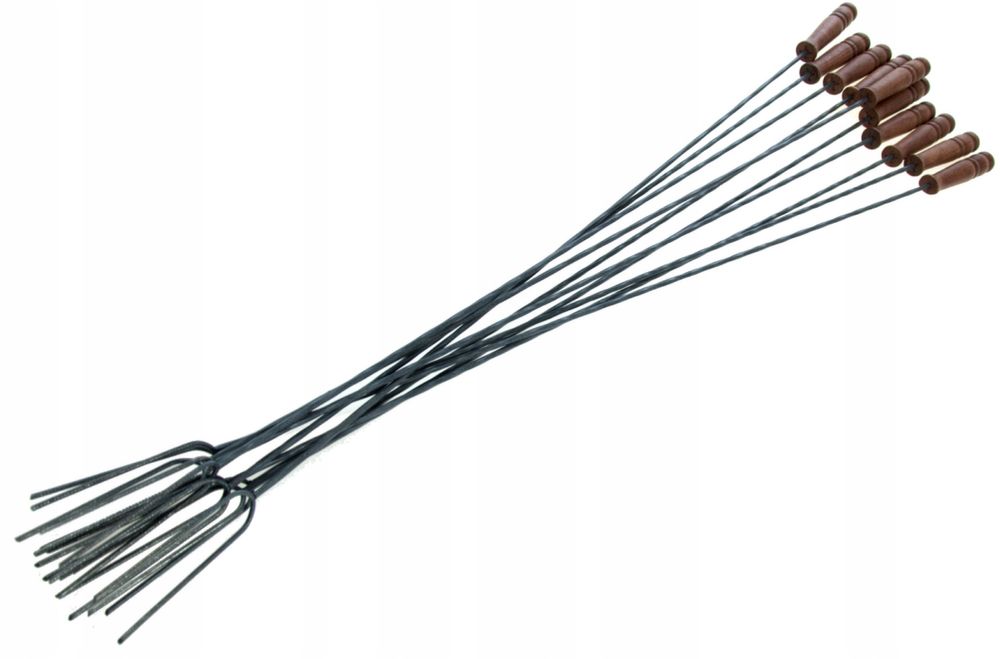 Kije Do Ogniska 10 Sztuk Metalowe Widelce 100cm Polski Producent