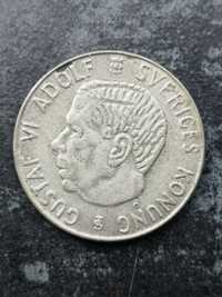 1 korona 1961 r. Szwecja srebro