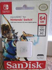 Karta SanDisk Nintendo switch 64GB wysyłka olx kilka szt