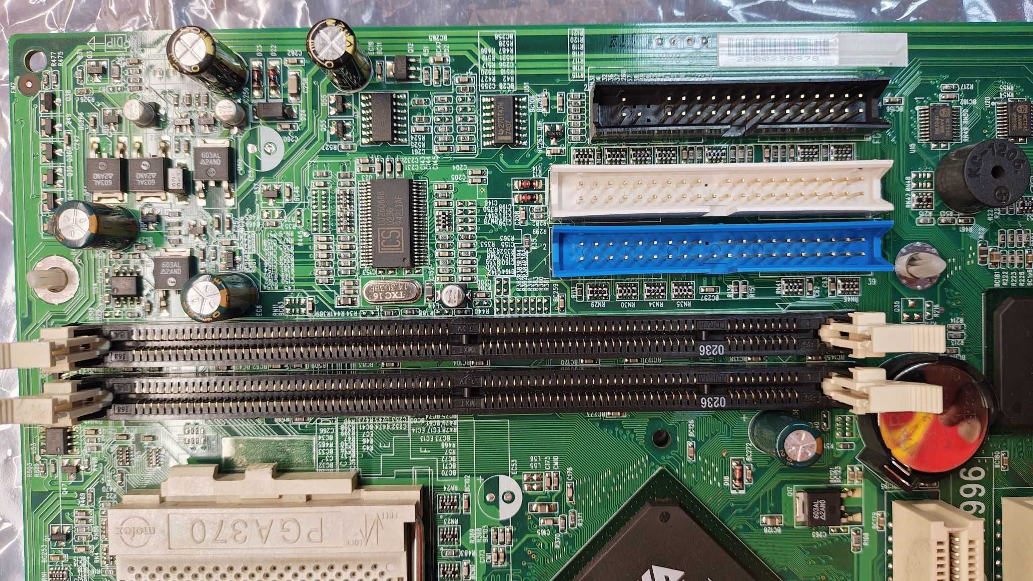 Płyta MSI MS-6368 ver 5.0 s.370 SDRAM PCI CNR LAN mATX Stan BDB Retro