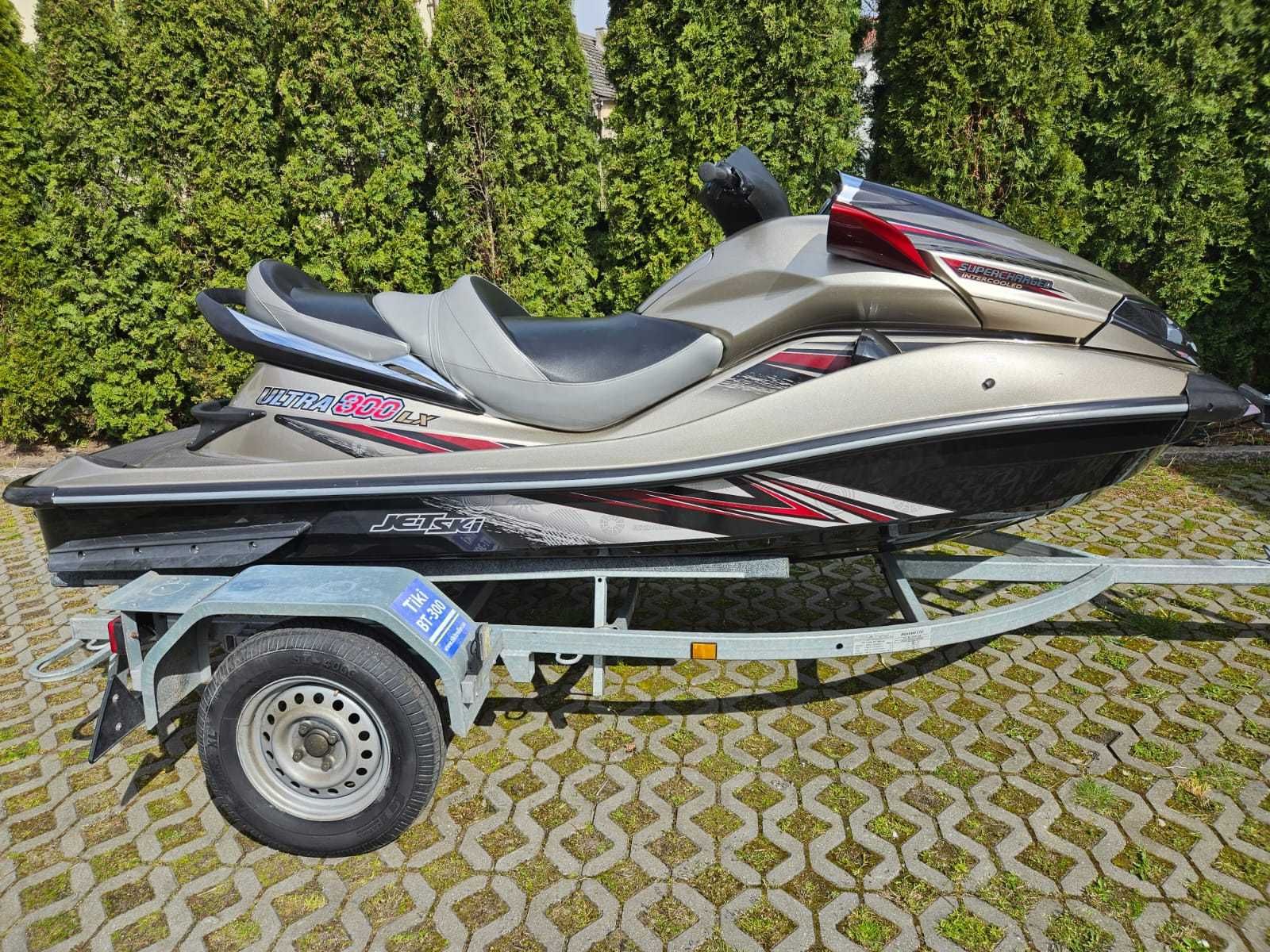 Skuter wodny Kawasaki Ultra 300 LX, 2013 r. rejestracja, przyczepa!