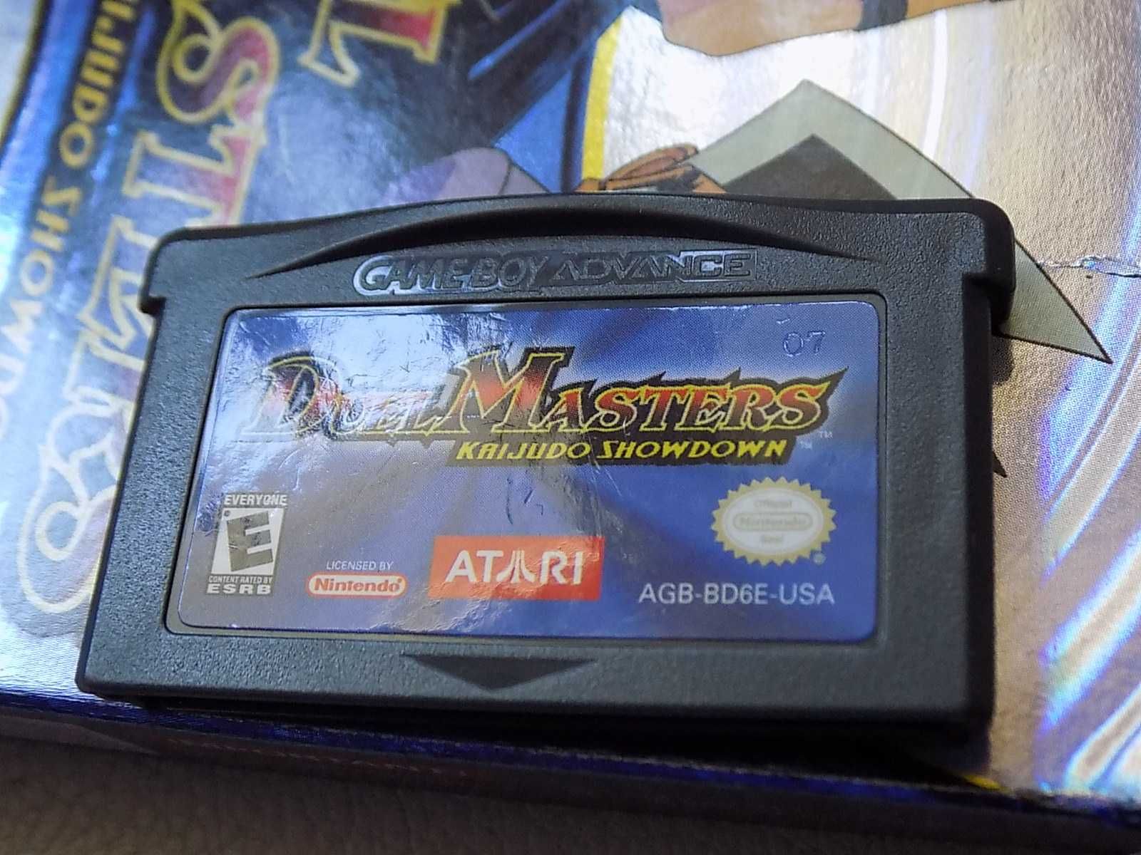 Duel Masters: Kaijudo Showdown na Nintendo Game Boy Advance/GBA SP box