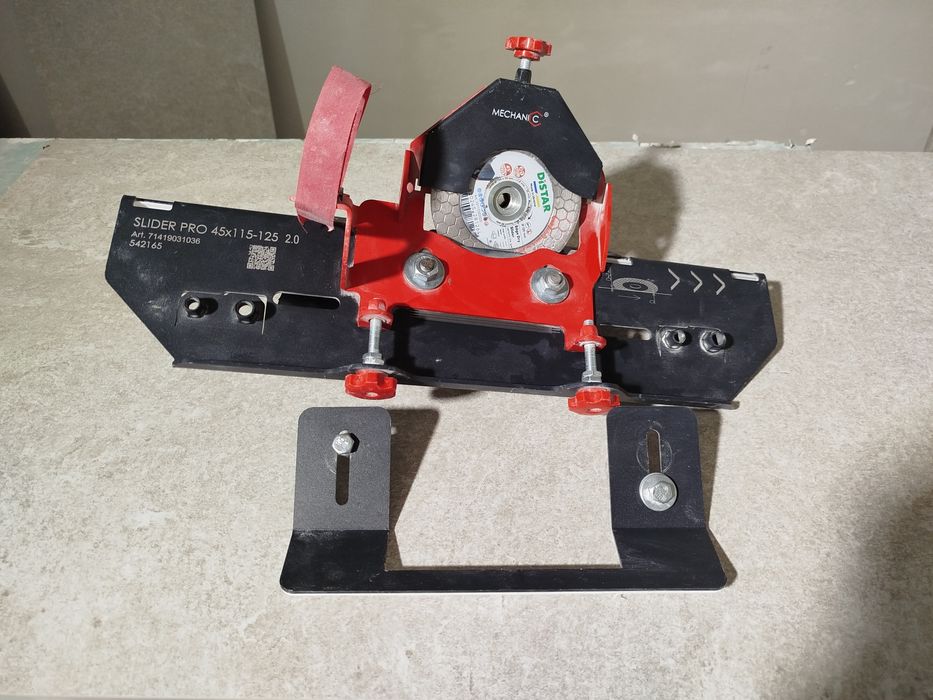 Оновлений слайдер Distar SLIDER 45 PRO 2.0 + диск 125*30 Edge Dry