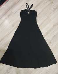 Sukienka dluga czarna