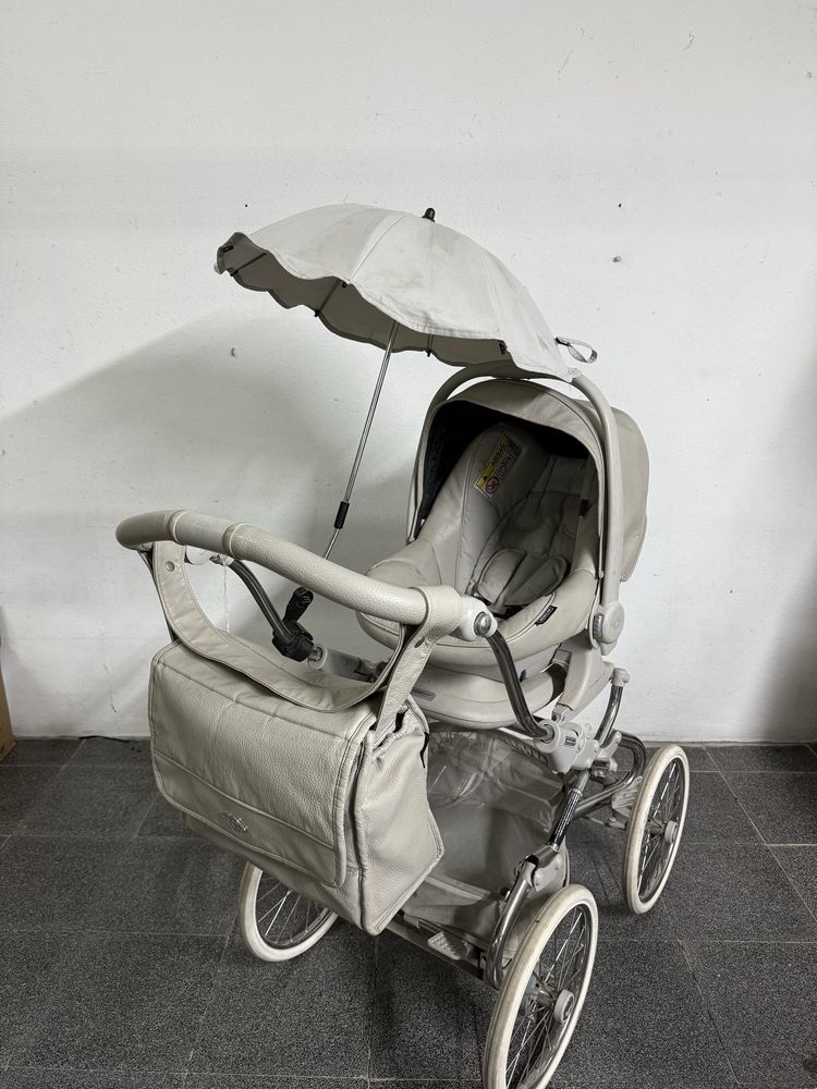 Carrinho bebecar classico - elegante e confortavel