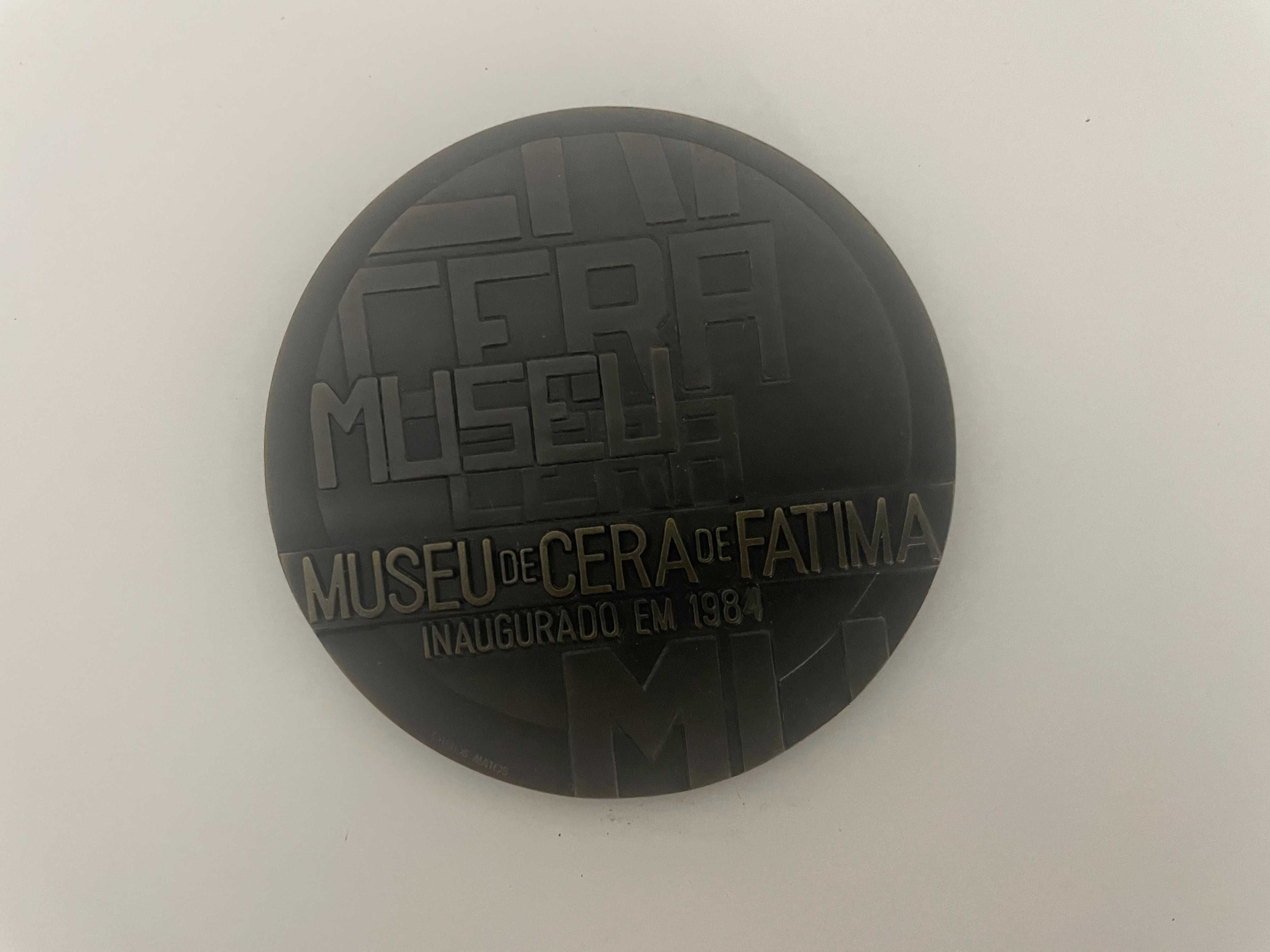 Medalha comemorativa Museu de Cera de Fátima