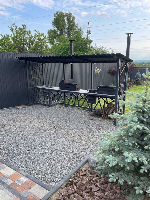 Оренда будинку, альтанка, басейн з підігрівом, баня на дровах та чан