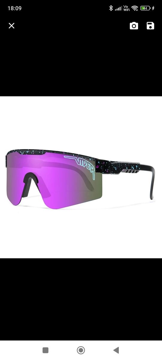 Hit okulary przeciwsłoneczne sportowe rower narty unisex uv