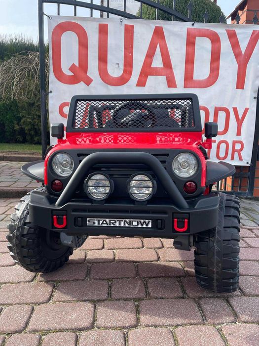 NOWY Dwuosobowy samochód na akumulator DUŻY JEEP dla dzieci 4x4 PILOT
