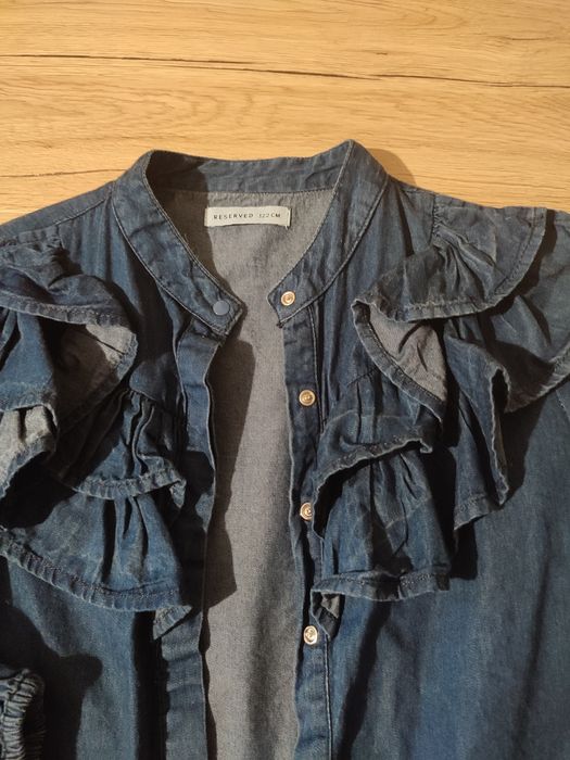 Koszula jeansowa dla dziewczynki - Reserved 122 cm