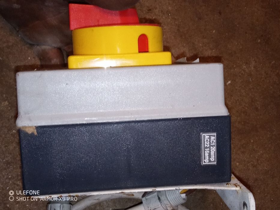 Interruptor geral monofásico