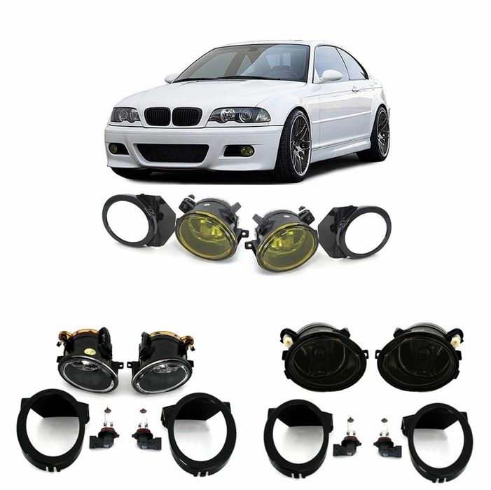 Para-choque dianteiro para BMW Série 3 E46 Look M3 Coupé e Cabrio