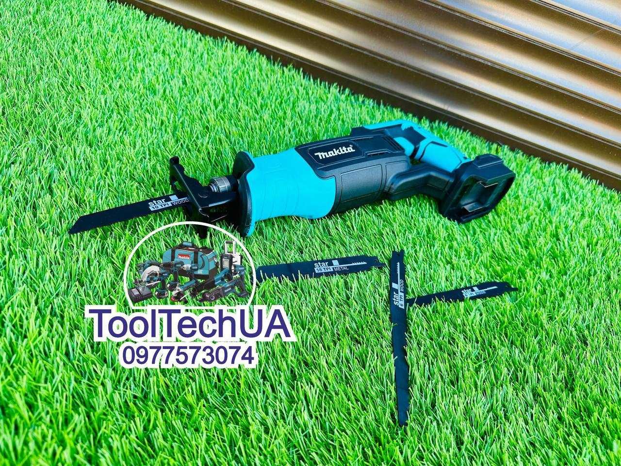 Акумуляторна Сабельна пила Makita DJR181 BL Шабельна пилка 300мм ТУШКА