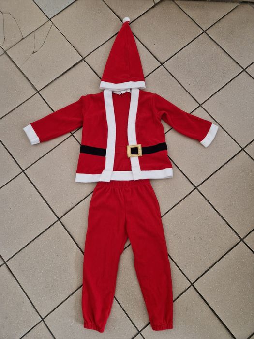Strój Mikołaja H&M 110-116 cm Super stan