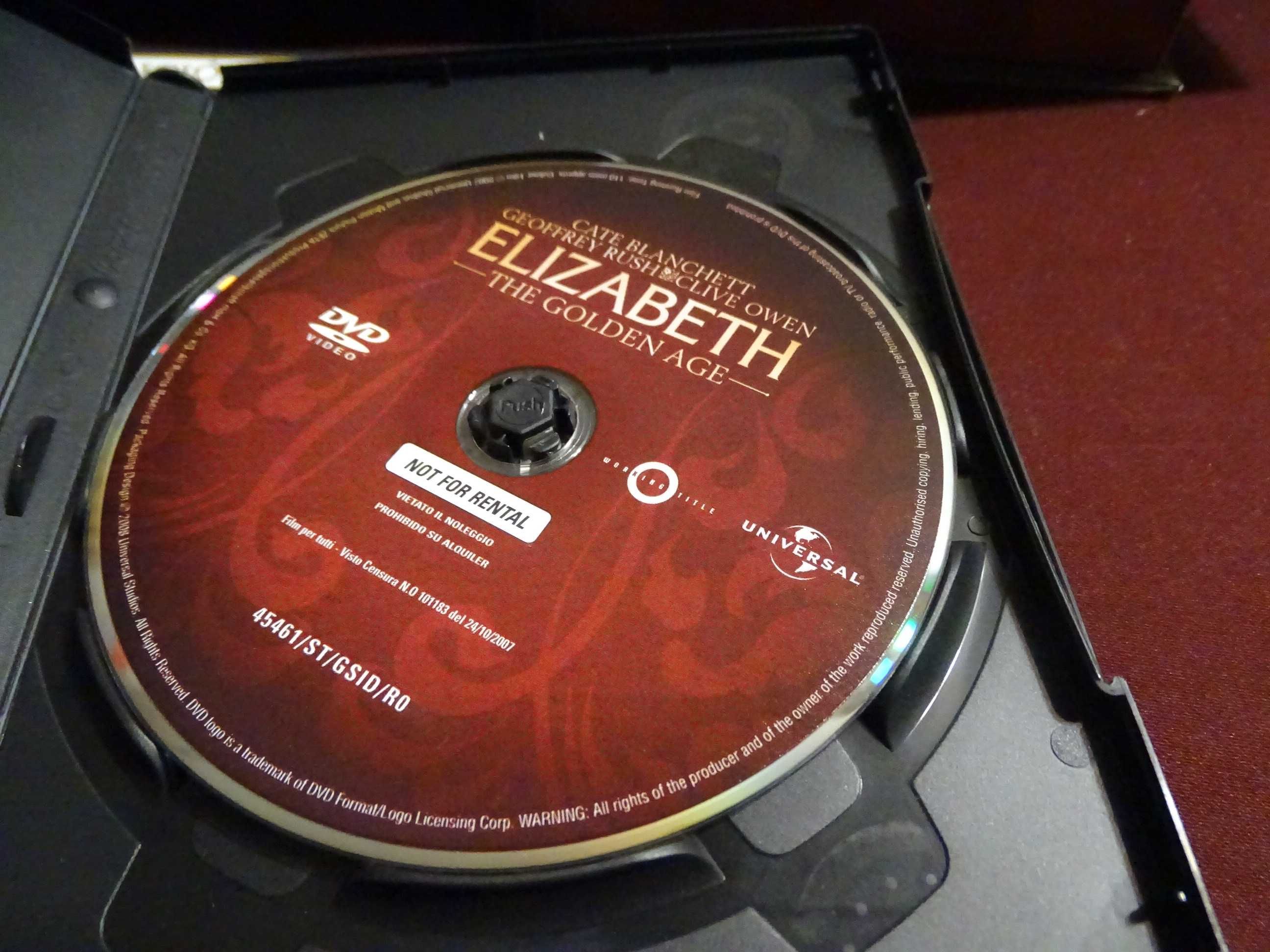 DVD Pack-Elizabeth-Edição para colecionadores