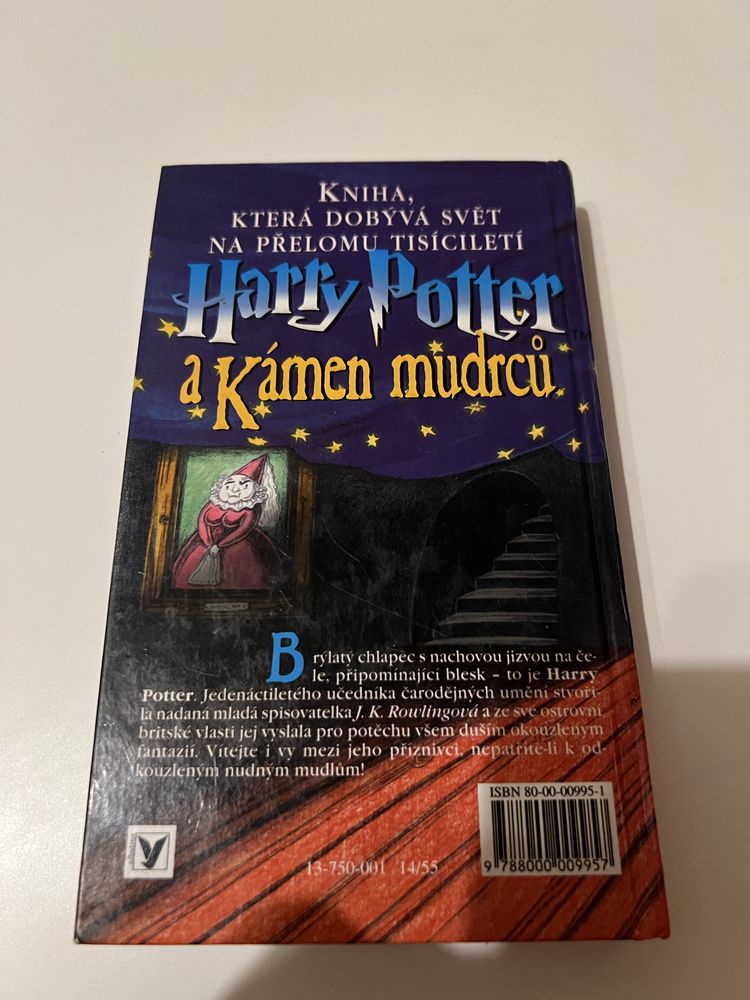 Harry Potter i Kamień Filozoficzny po czesku