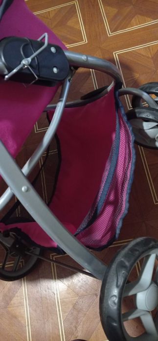 Коляска для кукол, коляска 2 в 1, игрушечная коляска