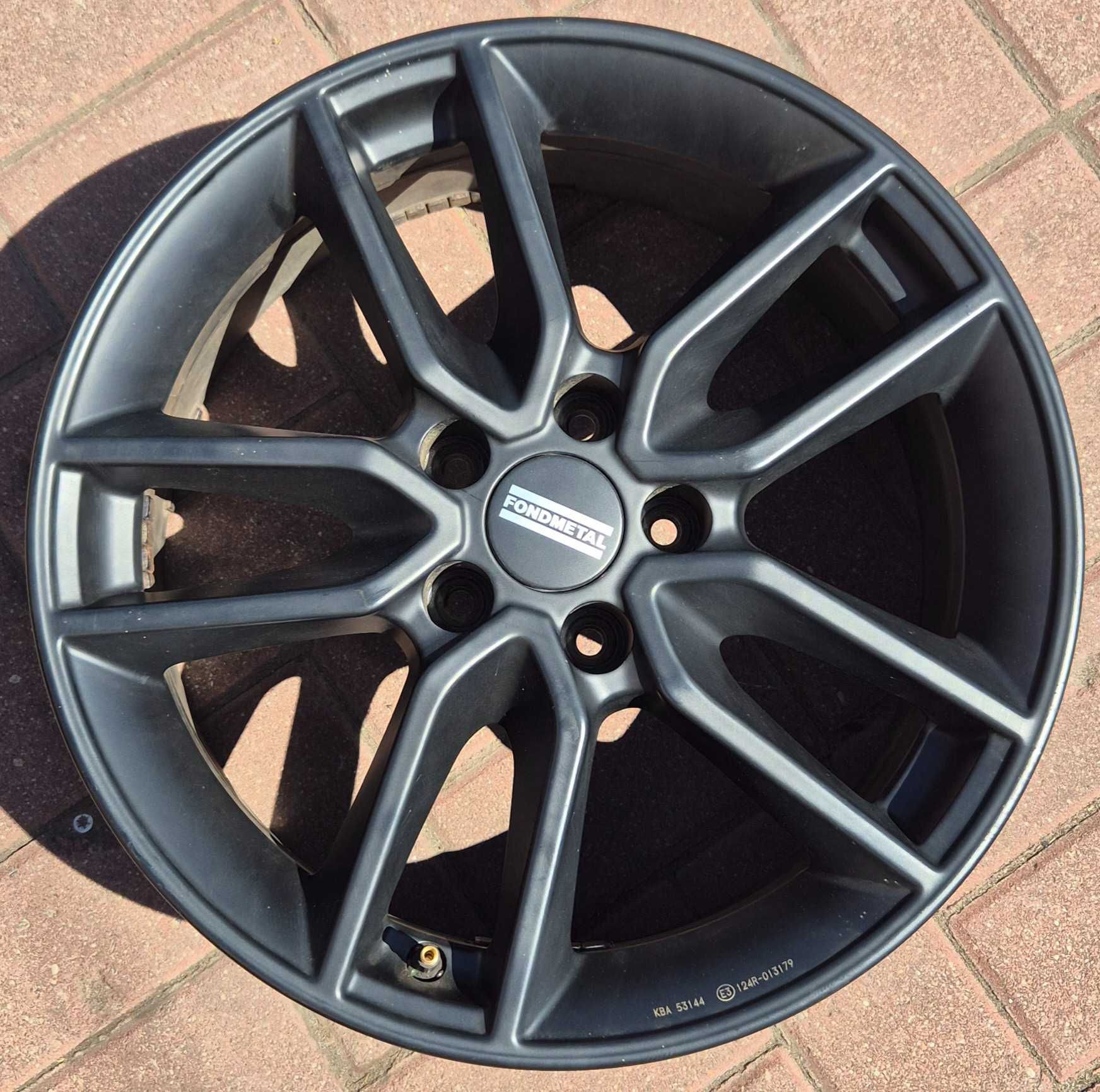 Oryginalne Felgi Aluminiowe Fondmetal 17" 5x110 ET 37,5