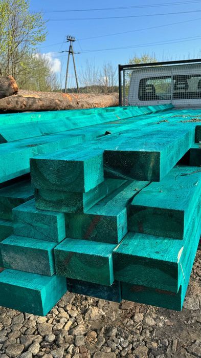Lata 6x4 kantówka tarcica iglasta konstrukcja drewniana wiezba dachowa