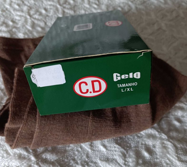 Collants Homem s/ Pé - malha macia canelada