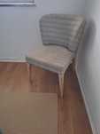 Conjunto de 4 cadeiras forradas