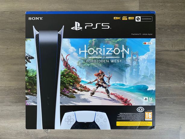 Consola Sony PlayStation 5 (PS5) Edição Digital Horizon Forbidden West