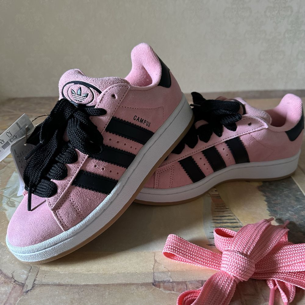 adidas CAMPUS. Жіночі кеди. Оригінал. Шкіряні. Нові. Розмір 37.1/3