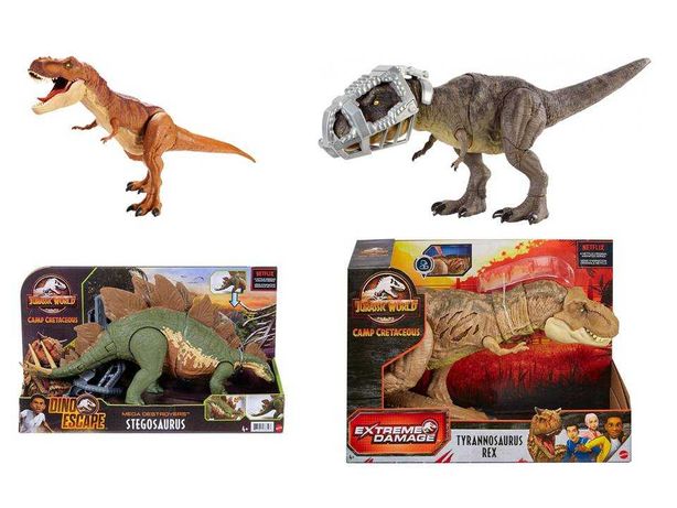 Jurassic World, Динозаври, фігурки
