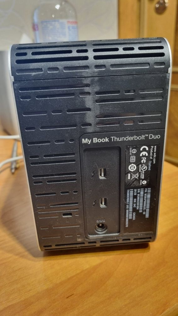 Жорсткий диск WD 2×3.5" My Book Thunderbolt 6TB