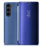 Etui Do Samsung S23 5g Clear View Niebieskie