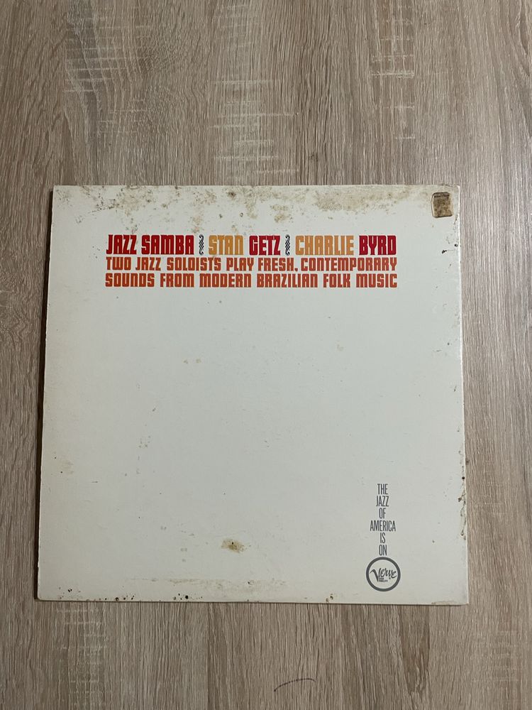 Stan Getz Charlie Byrd Jazz Samba USA EX- LP