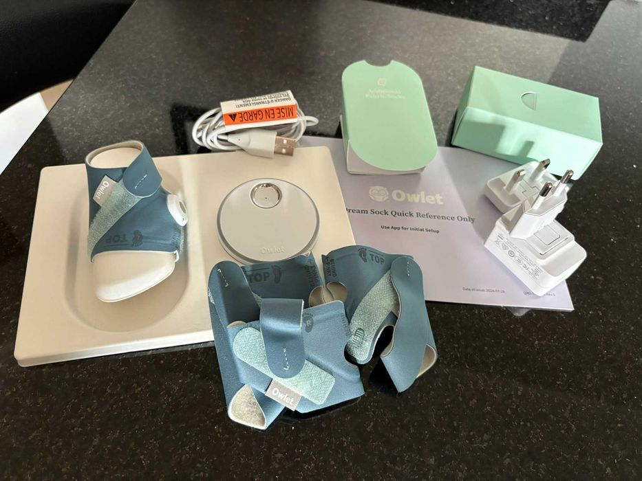 Monitor snu Owlet Dream Sock - nowy, kompletny zestaw