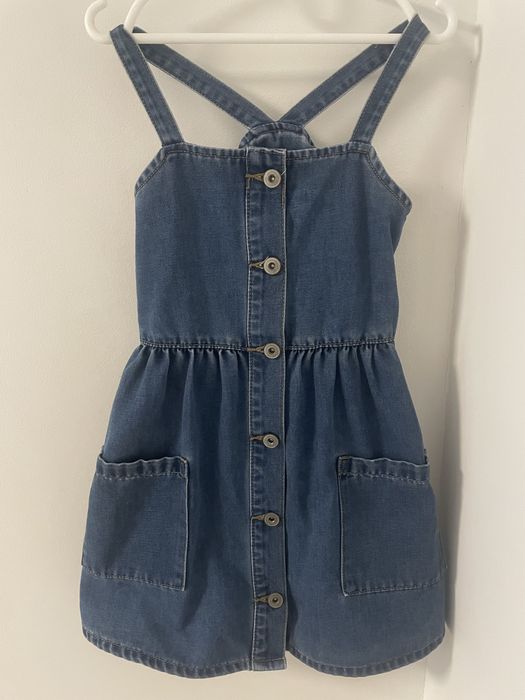 Джинсовий сарафан 6-7років, 116-122см