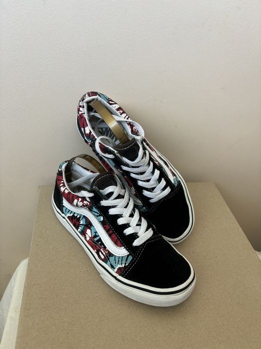 vans off the wall   кеды кроссовки коттон шкіра 34/35