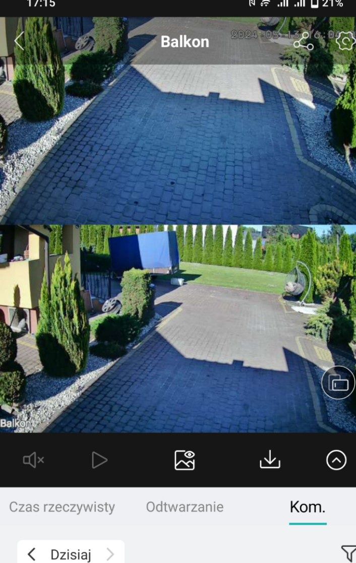 Kamera WiFi, dwa obiektywy, 8MP, 4K